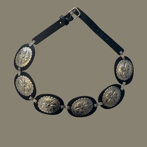 Vintage Western Conch Belt